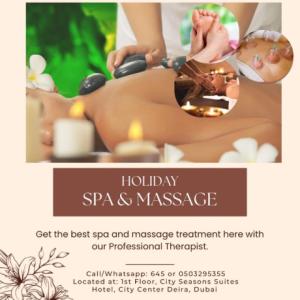 Holiday Spa Massage 08 14 25