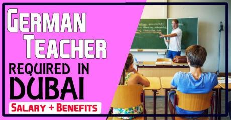 German Teacher Required in Dubai
