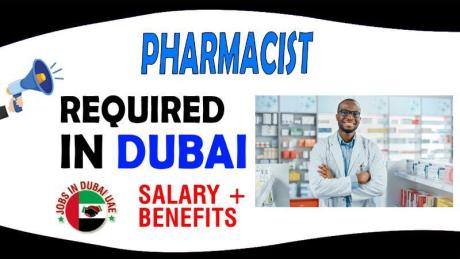 Pharmacist Required in Dubai -