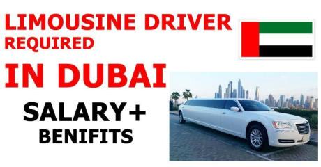 LIMOUSINE DRIVER REQUIRED IN DUBAI