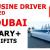 LIMOUSINE DRIVER REQUIRED IN DUBAI