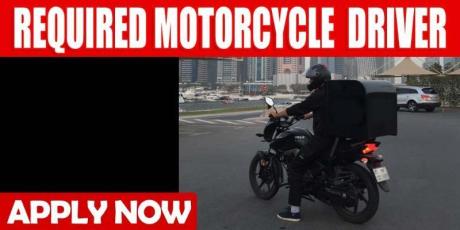 REQUIRED MOTORCYCLE DRIVER