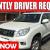 URGENTLY DRIVER REQUIRED