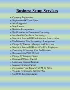 BUSNIESS SERVICES AND COMMERICAL LICENSE CANCELLATION AND RENEWAL