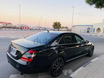 GRADE 4.5B S550 LARGE BLACK WITH BEIGE INTERIOR MODEL 2007 LOW MILEAGE CAR FRESH JAPAN IMPORT