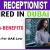 Receptionist Required in Dubai