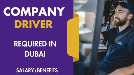 Company Driver Required in Dubai
