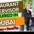 Restaurant Supervisor Required in Dubai