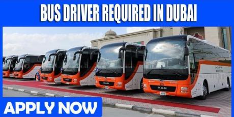 BUS DRIVER REQUIRED IN DUBAI