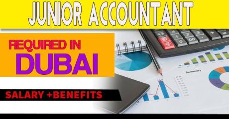 Junior Accountant Required in Dubai