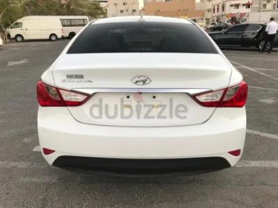 Hyundai Sonata 2014 White Good Condition