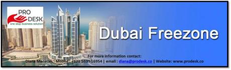 Setup of Firms in Freezone was never this easy. Call PRO Desk @ 971563916954!