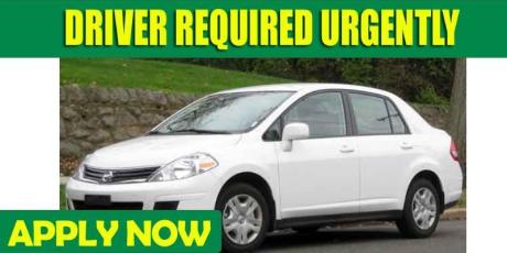 DRIVER REQUIRED URGENTLY