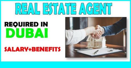 Real Estate Agent Required in Dubai