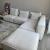 Modular Corner Sofa + Ottoman : Cream color