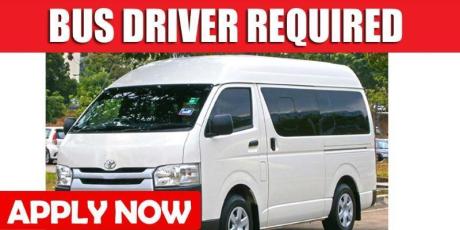 BUS DRIVER REQUIRED