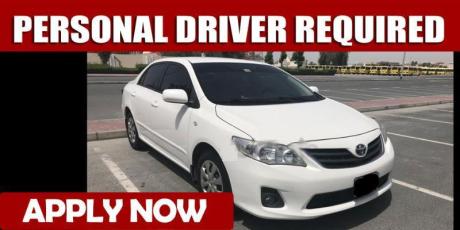 PERSONAL DRIVER REQUIRED