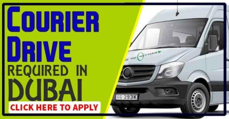 Courier Driver Required in Dubai