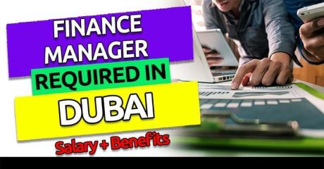 Finance Manager (Arabic Speakers) Required in Dubai