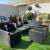 Rattan sofa set 8 seaters with table - Dubai