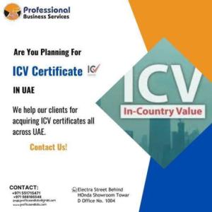THE BEST ICV CERTIFICATE PROVIDER IN THE UAE