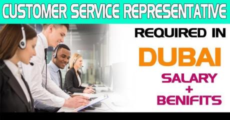 Customer Service Representative Required in Dubai