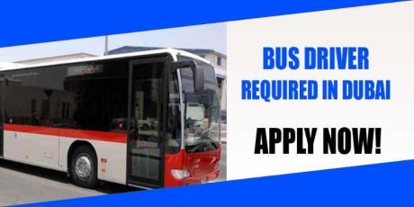 BUS DRIVER REQUIRED IN DUBAI