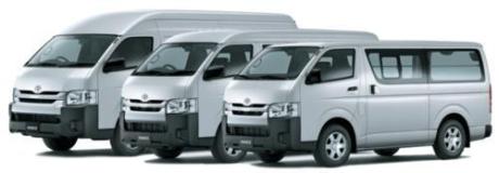 Mini Bus 15 SEATER TOYOTA HIACE MID ROOF for Rent