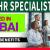Human Resources Specialist Required in Dubai