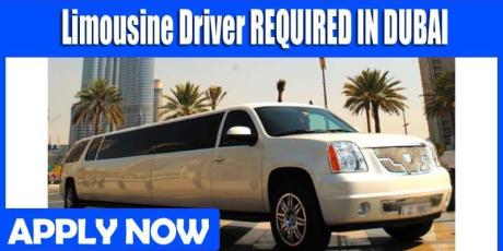 Limousine Driver REQUIRED IN DUBAI