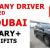 COMPANY DRIVER REQUIRED IN DUBAI