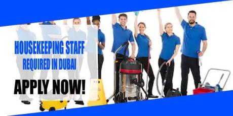 HOUSEKEEPING STAFF REQUIRED IN DUBAI
