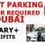 VALET PARKING DRIVER REQUIRED IN DUBAI