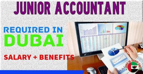 Junior Accountant Required in Dubai