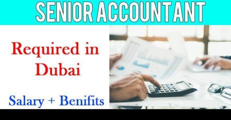 Senior Accountant (Immediate) Required in Dubai