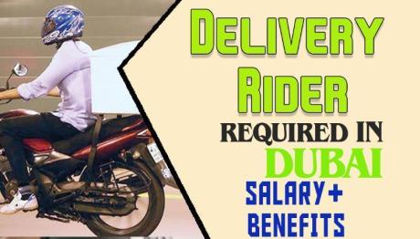 Delivery Rider Required in Dubai -
