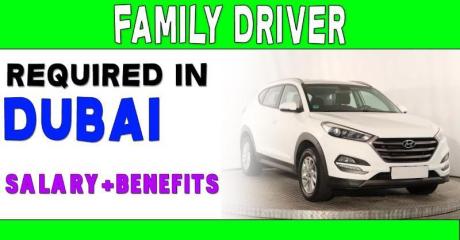 Family Driver Required in Dubai