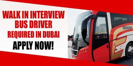 WALK IN INTERVIEW BUS REQUIRED IN DUBAI