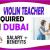 Violin Teacher Required in Dubai