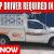 PICKUP DRIVER REQUIRED IN DUBAI