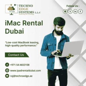 Latest iMac Rentals in Dubai for Business Events