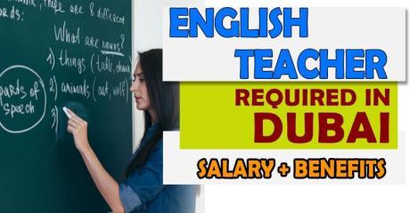 English Teacher Required in Dubai