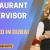 Restaurant Supervisor Required in Dubai