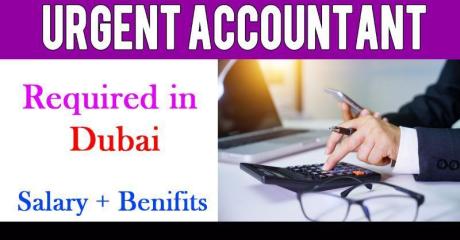 Urgent Accountant Required in Dubai