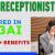 Receptionist Required in Dubai