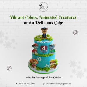 Toon-tastic Birthday Celebration: An Extravaganza of Cake!