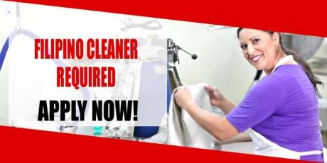 FILIPINO CLEANER REQUIRED IN DUBAI