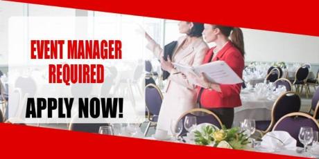 EVENT MANAGER REQUIRED IN DUBAI