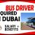 BUS DRIVER REQUIRED IN DUBAI