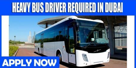 HEAVY BUS DRIVER REQUIRED IN DUBAI
